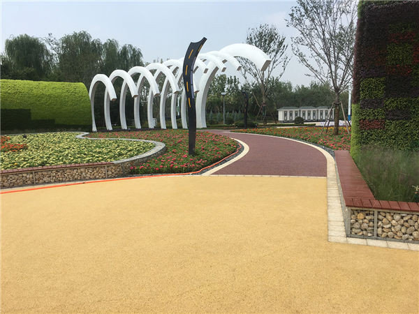 透水膠粘石系列案例 透水膠粘石系列案例